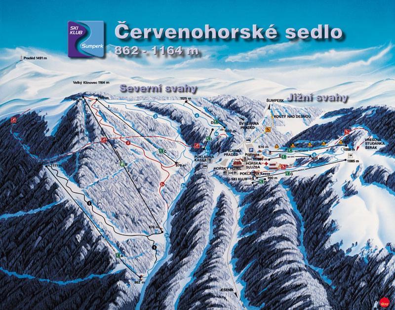 Apartmany Loučná nad Desnou Exterior foto